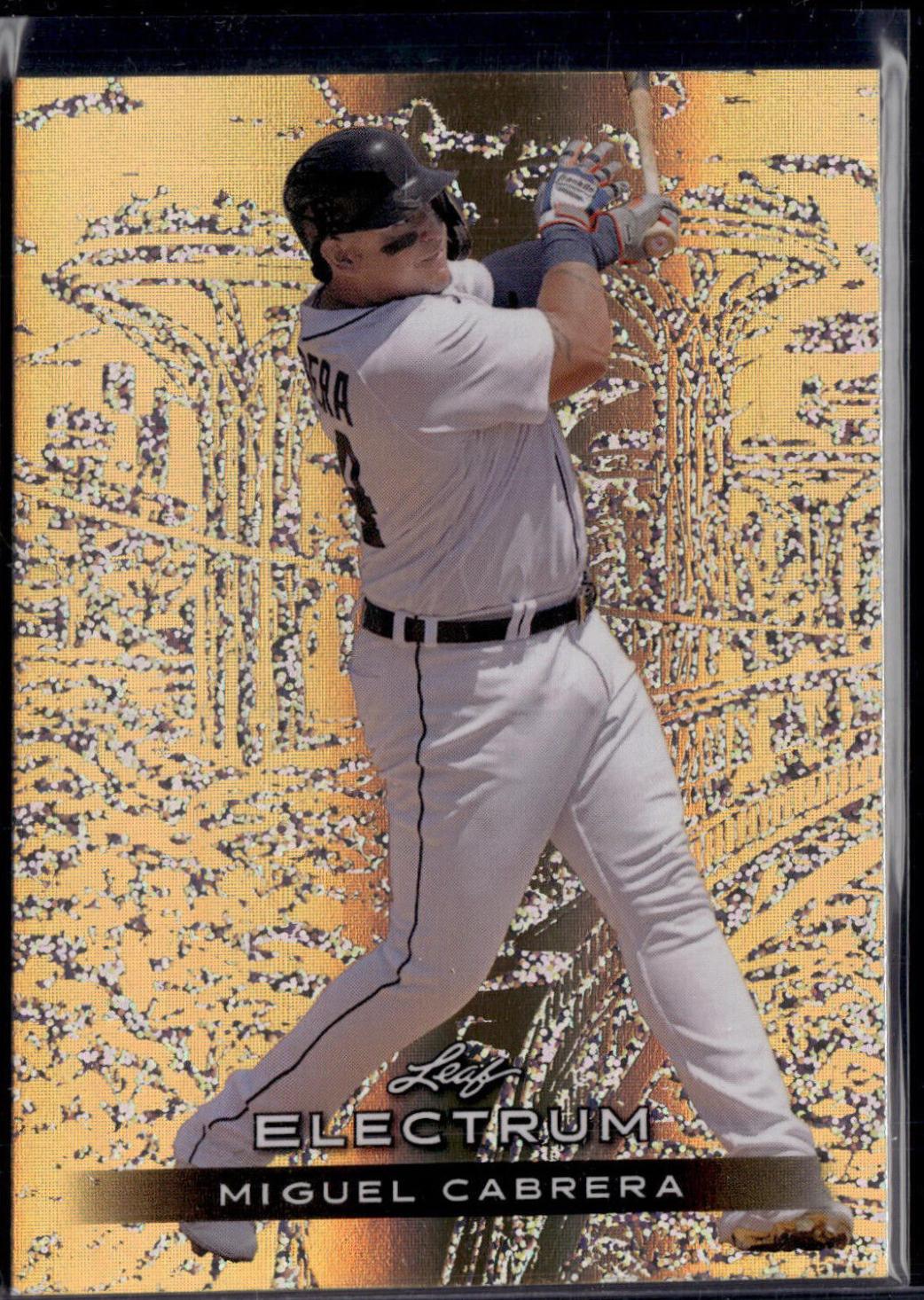 Miguel Cabrera [Sparkle Foil Gold Board] #48