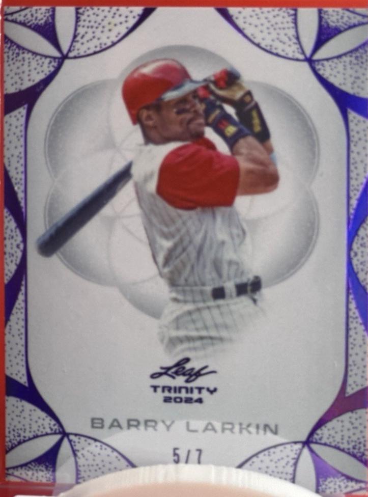 Barry Larkin [Purple] #14