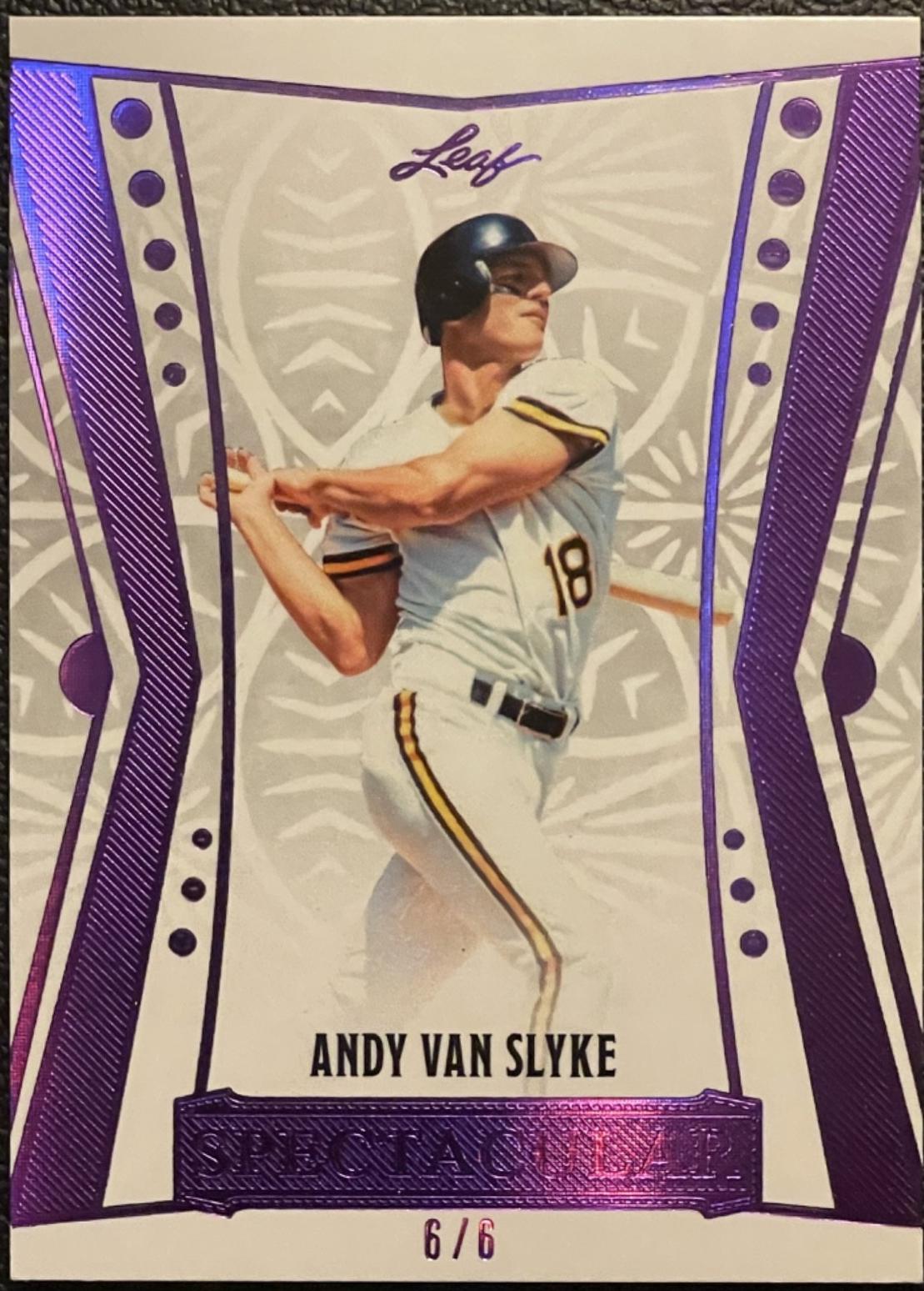 Andy Van Slyke [Holo Purple] #6