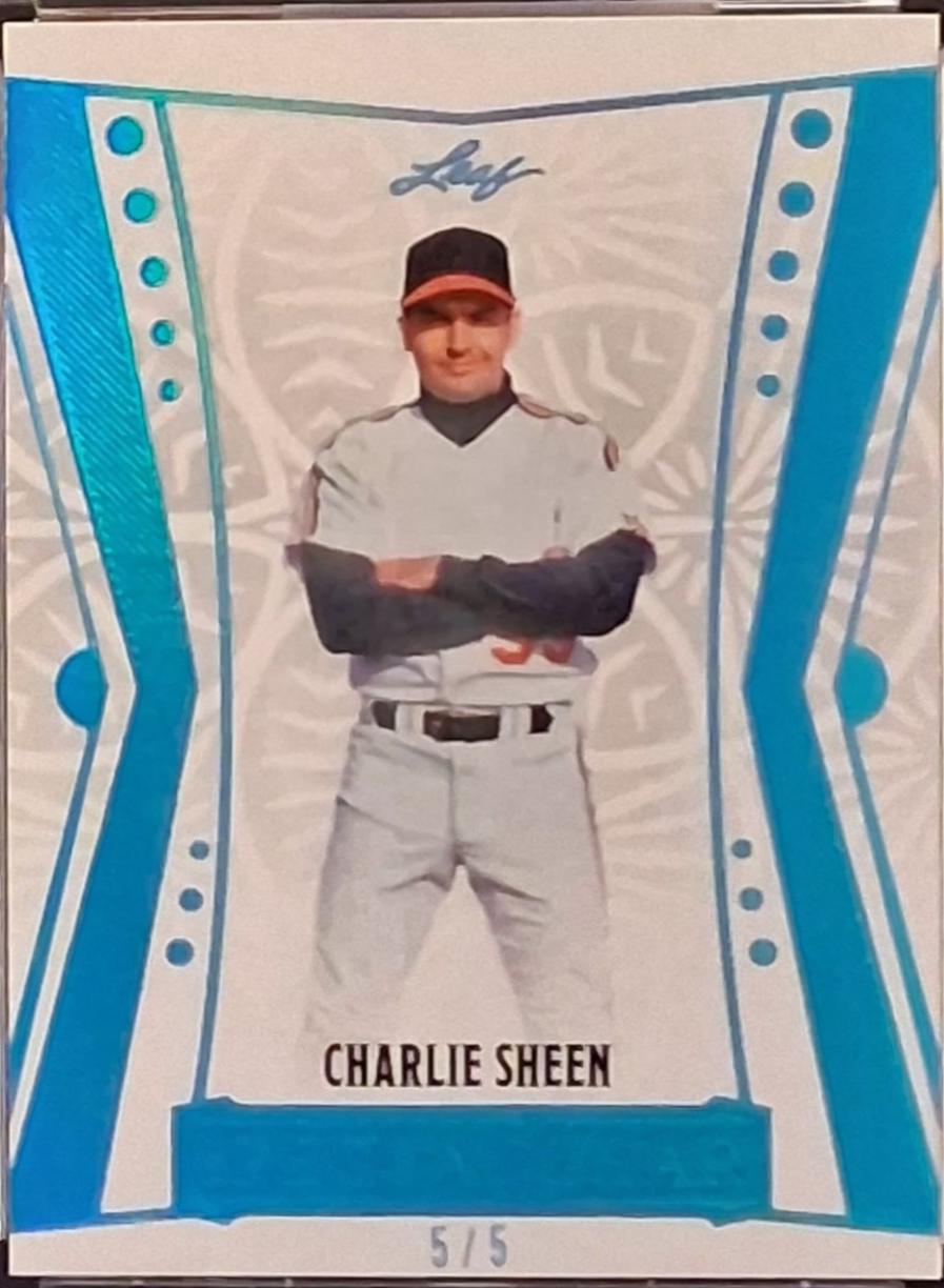 Charlie Sheen [Platinum Blue] #38