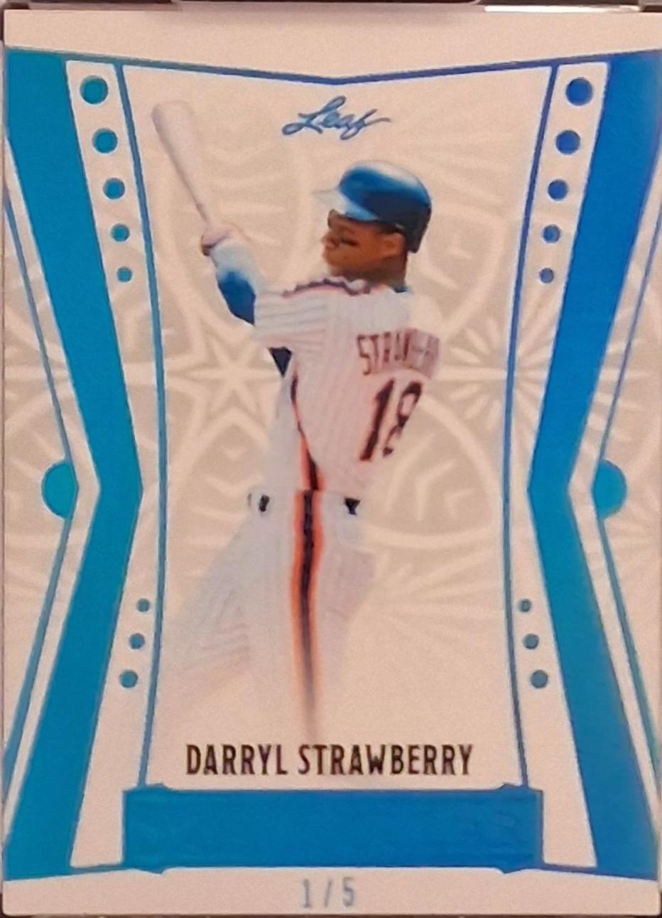 Darryl Strawberry [Platinum Blue] #23