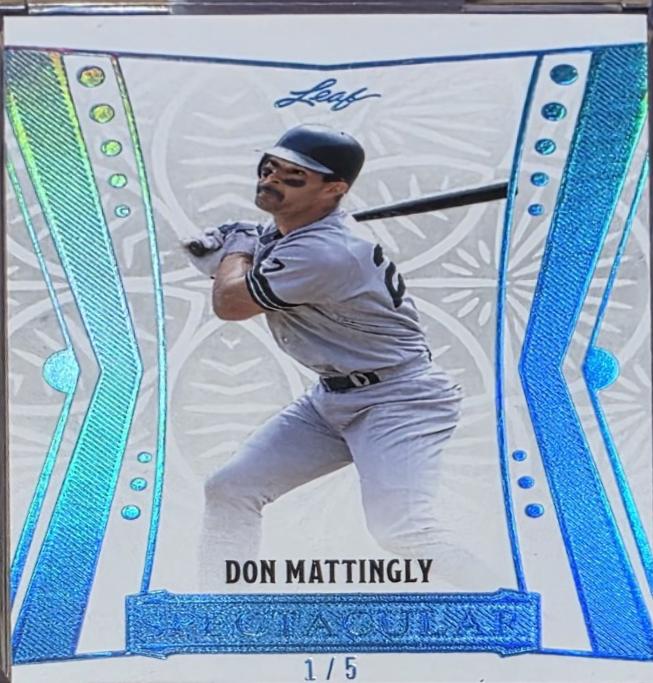 Don Mattingly [Platinum Blue] #28