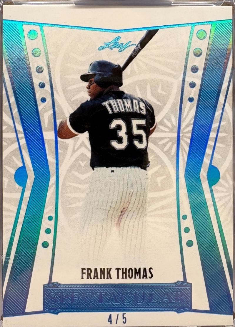 Frank Thomas [Platinum Blue] #33