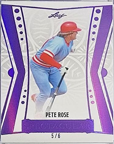 Pete Rose [Holo Purple] #71
