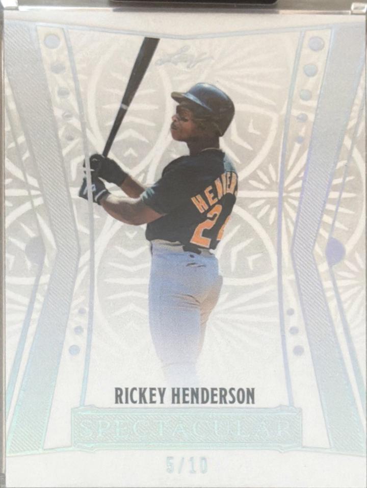 Rickey Henderson [Holo Silver] #74