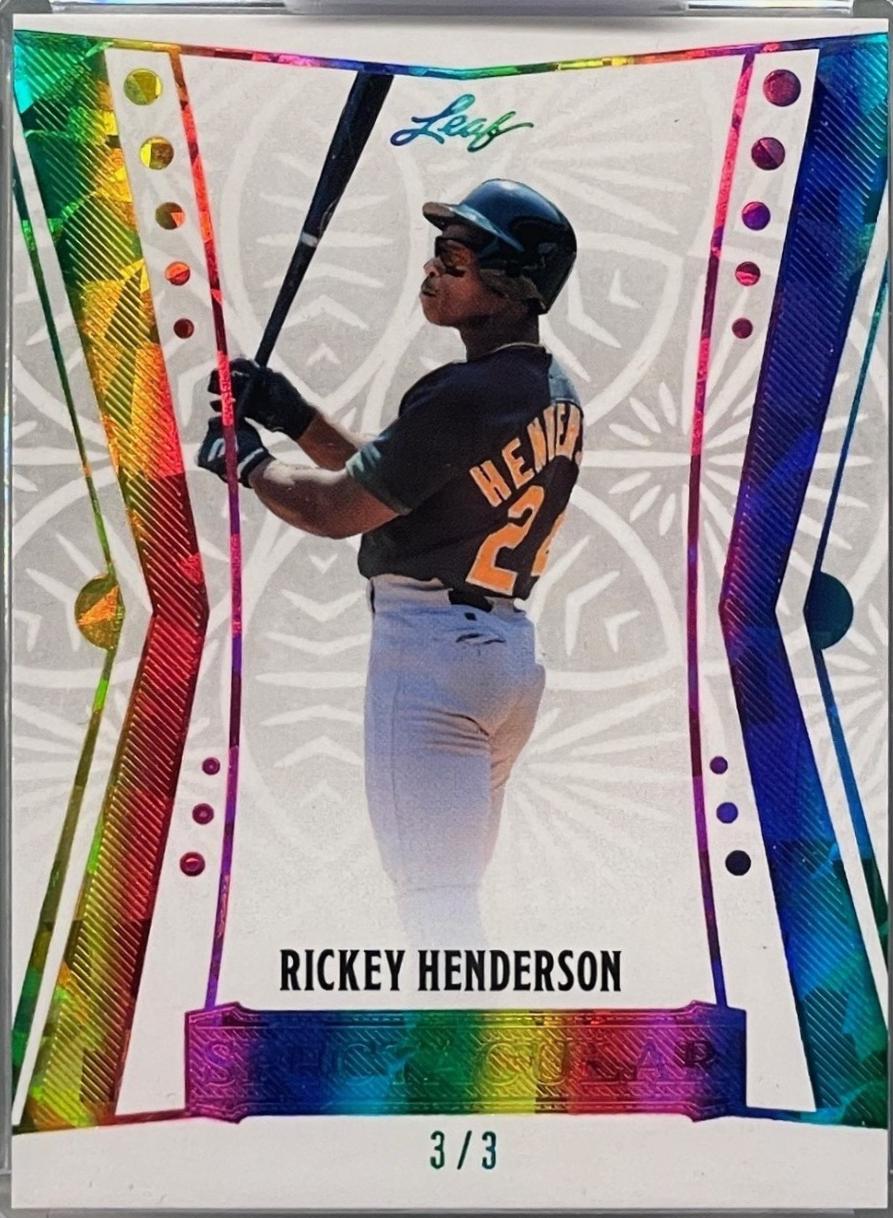Rickey Henderson [Rainbow] #74
