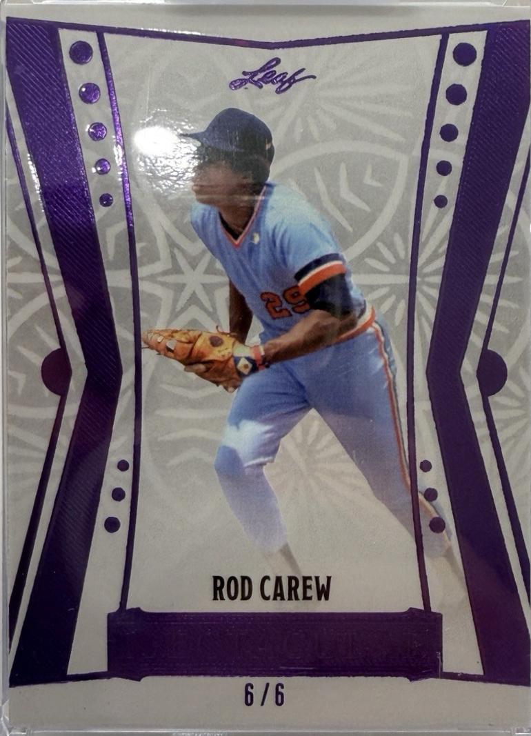 Rod Carew [Holo Purple] #77