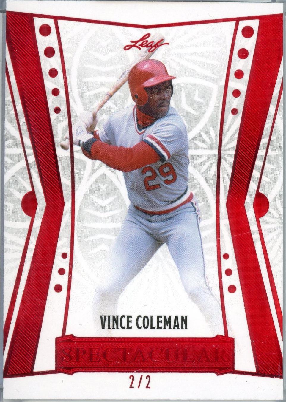 Vince Coleman [Holo Red] #64