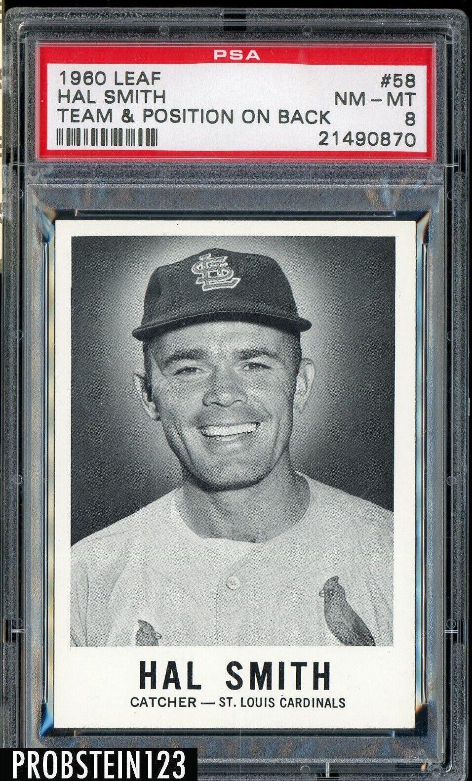 Hal Smith [Team & Position on Back] #58