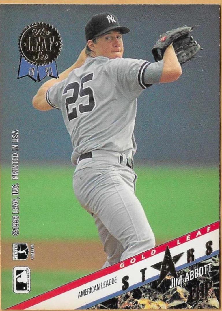 Jim Abbott, Tom Glavine #18