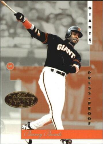 Barry Bonds [Gold Press Proof] #89