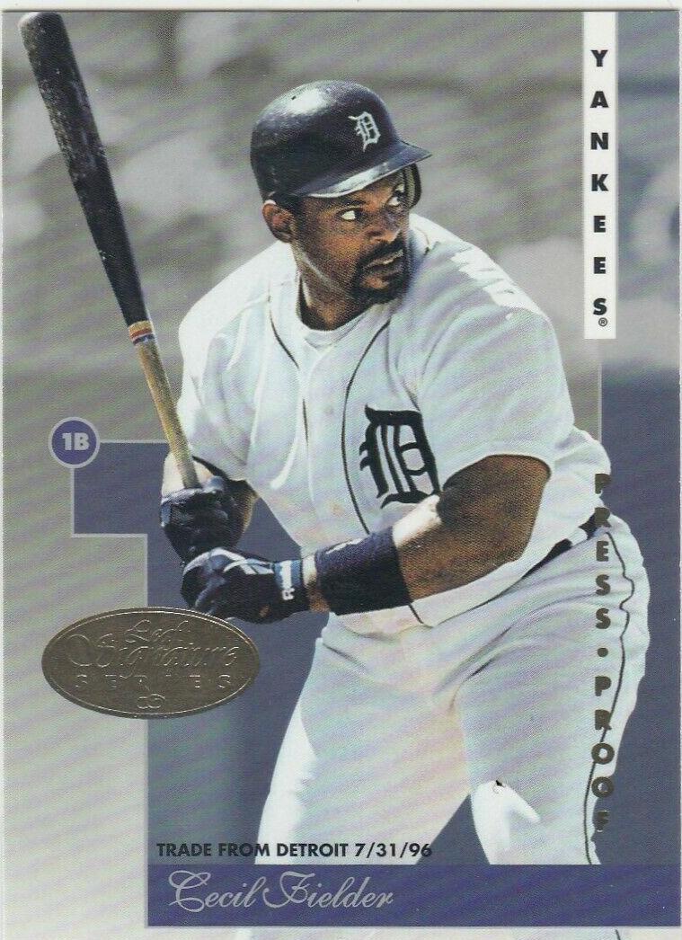 Cecil Fielder [Gold Press Proof] #12