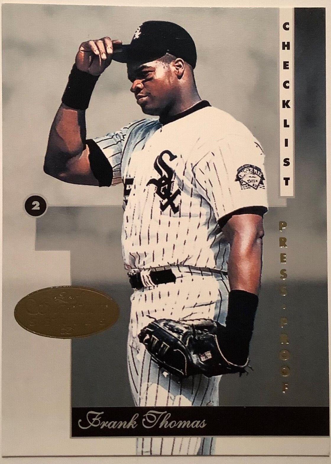 Frank Thomas [Gold Press Proof Checklst] #150
