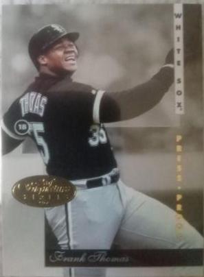 Frank Thomas [Gold Press Proof] #7