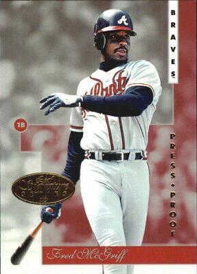 Fred McGriff [Gold Press Proof] #38