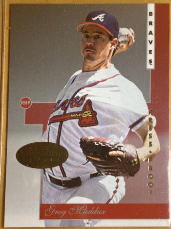 Greg Maddux [Gold Press Proof] #3