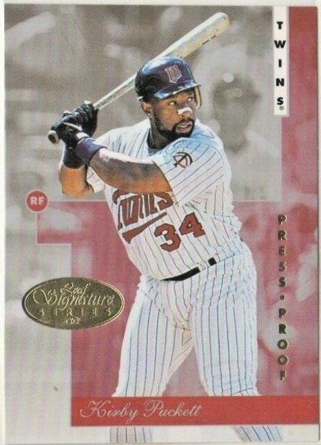 Kirby Puckett [Gold Press Proof] #99