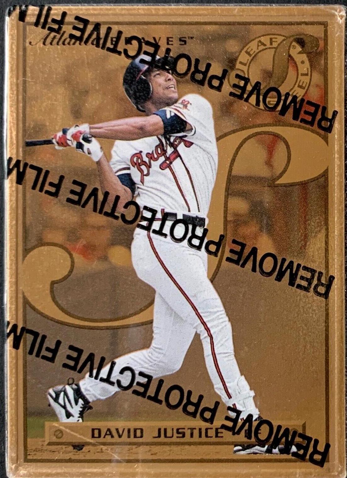 David Justice [Silver Promo] #10