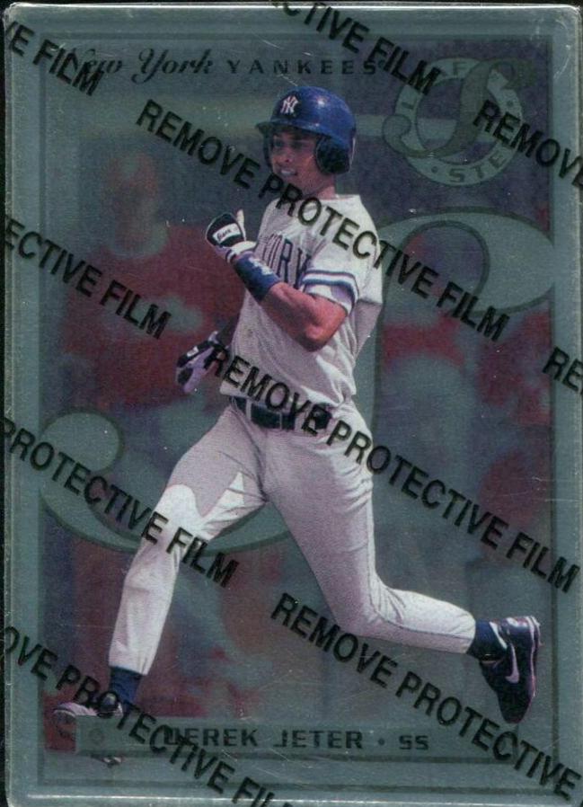 Derek Jeter [Silver Promo w/ Coating] #40