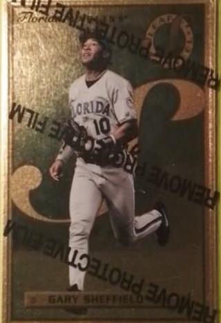 Gary Sheffield [Gold Promo] #19