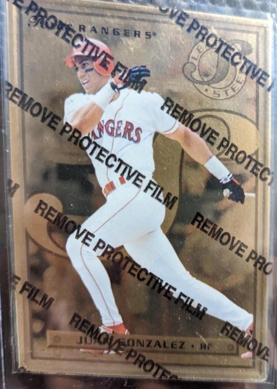 Juan Gonzalez [Silver Promo w/ Coating] #20
