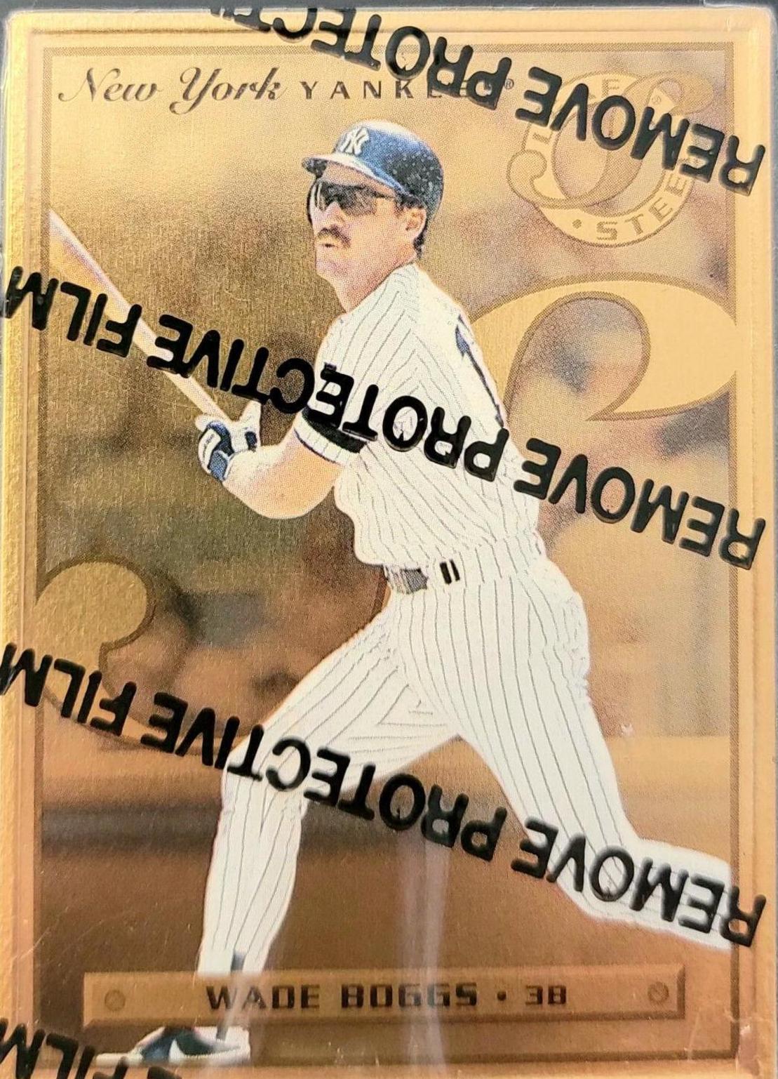 Wade Boggs [Gold Promo] #9