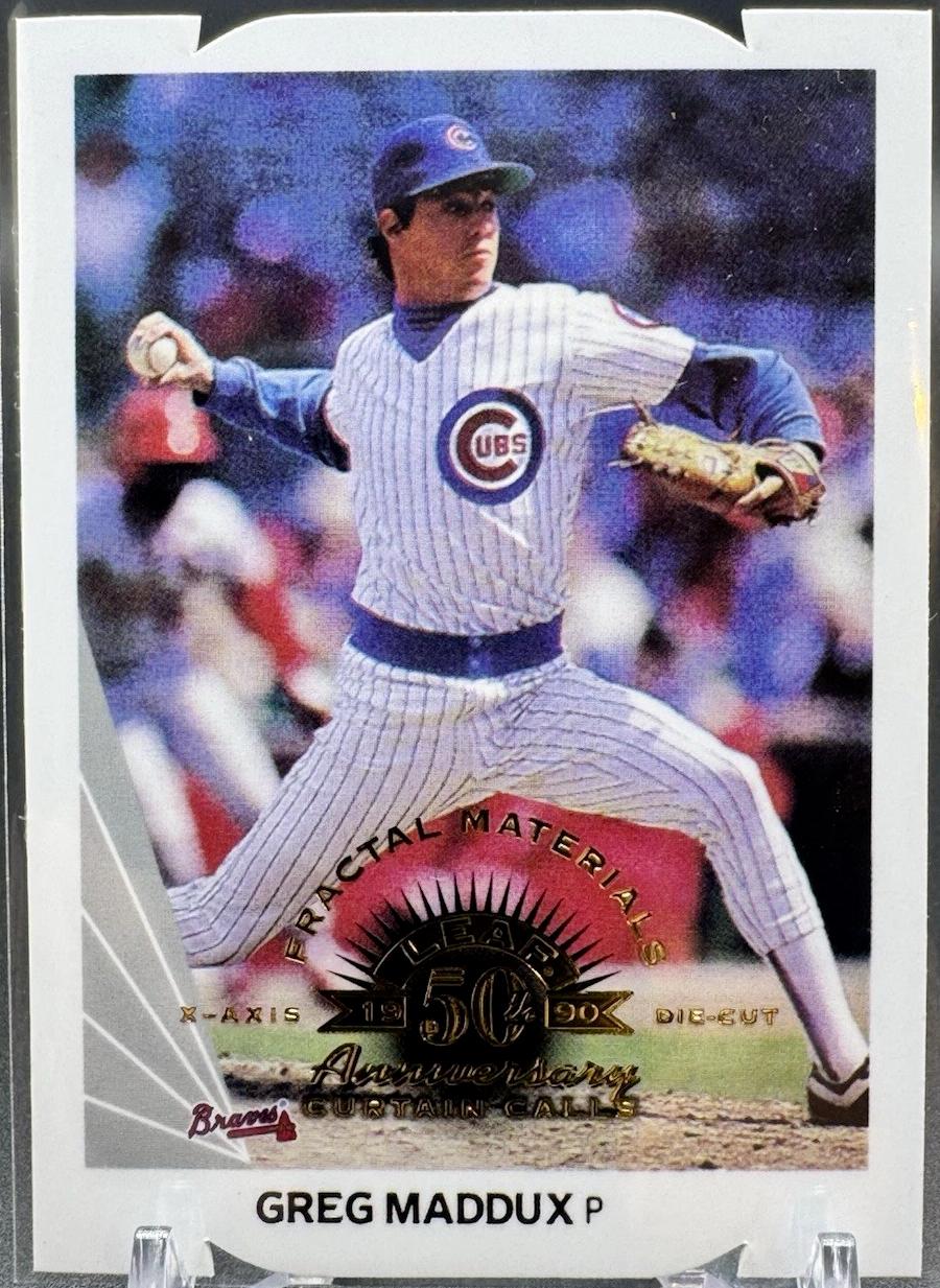 Greg Maddux [Die Cut] #155