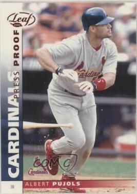 Albert Pujols [Red Press Proof] #143