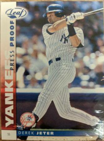 Derek Jeter [Blue Press Proof] #129