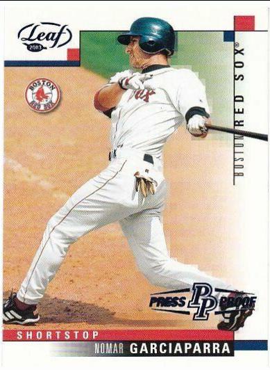 Nomar Garciaparra [Blue Press Proof] #23