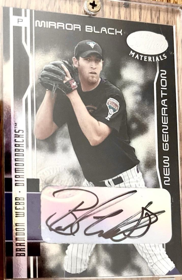 Brandon Webb [Mirror Gold Signature] #240