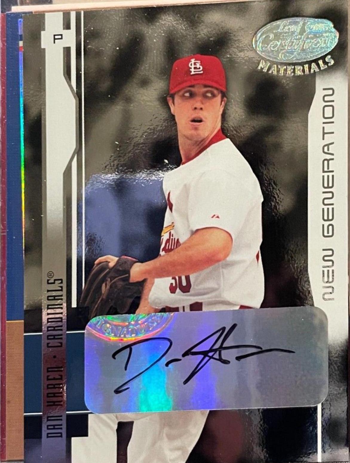 Dan Haren [Autograph] #252
