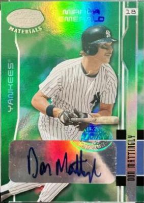 Don Mattingly [Mirror Emerald] #119