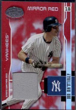 Don Mattingly [Mirror Red Materials] #119