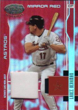Lance Berkman [Mirror Red Materials] #76