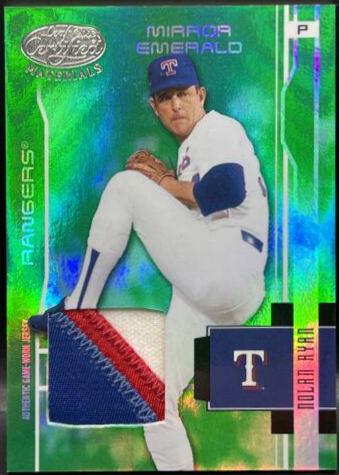 Nolan Ryan [Mirror Emerald Material] #191