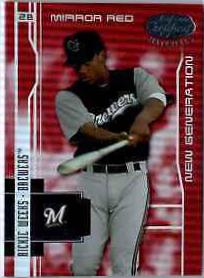 Rickie Weeks [Mirror Red Signature] #257