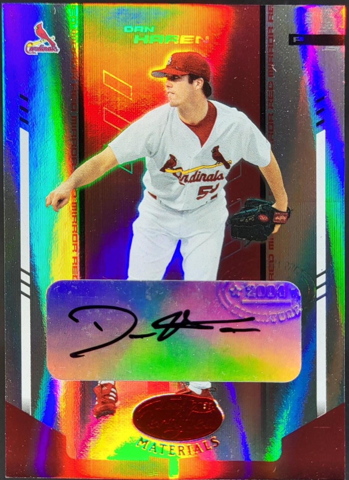 Dan Haren [Mirror Autograph Red] #47