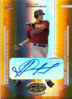 Hector Gimenez [Mirror Gold Auto] #241