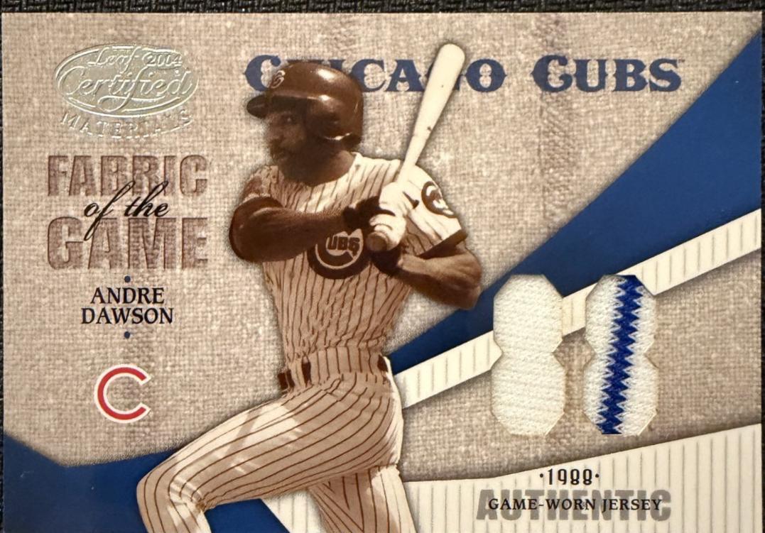 Andre Dawson [Jersey Number] #FG-7