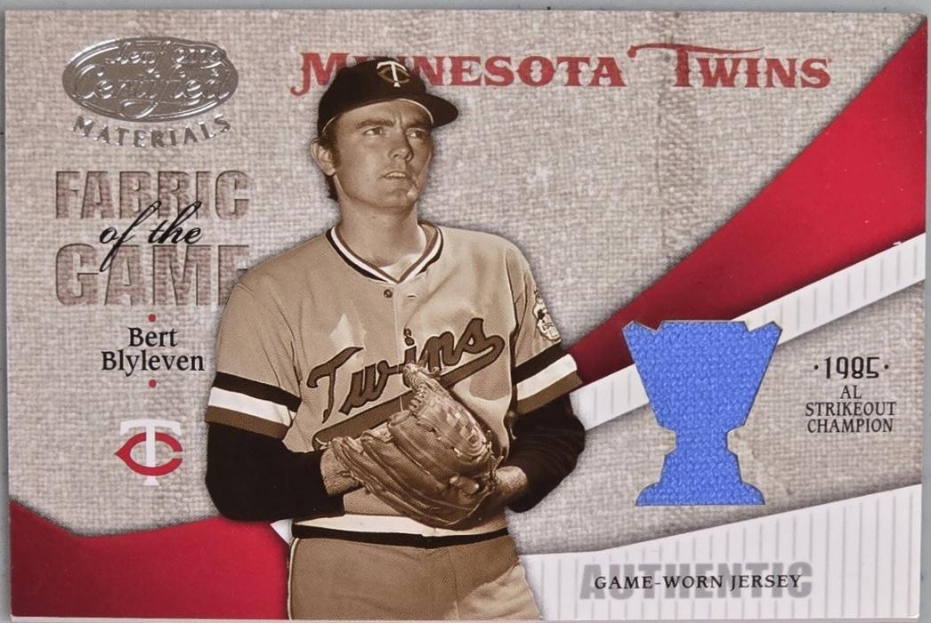 Bert Blyleven [Jersey Number] #FG-153