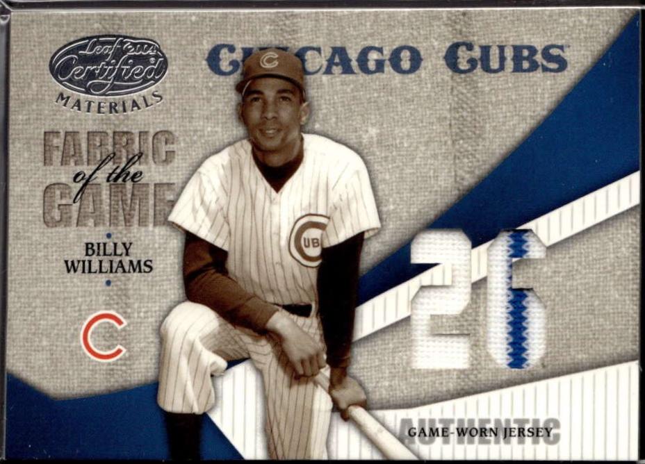 Billy Williams [Jersey Number] #FG-11