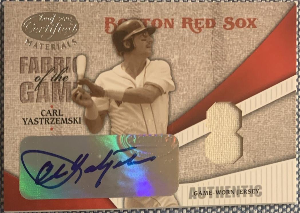 Carl Yastrzemski [Jersey Number Autograph] #FG-18