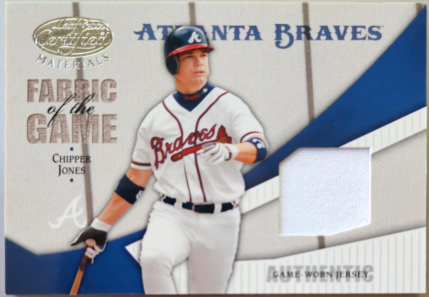 Chipper Jones [Jersey Number] #FG-132