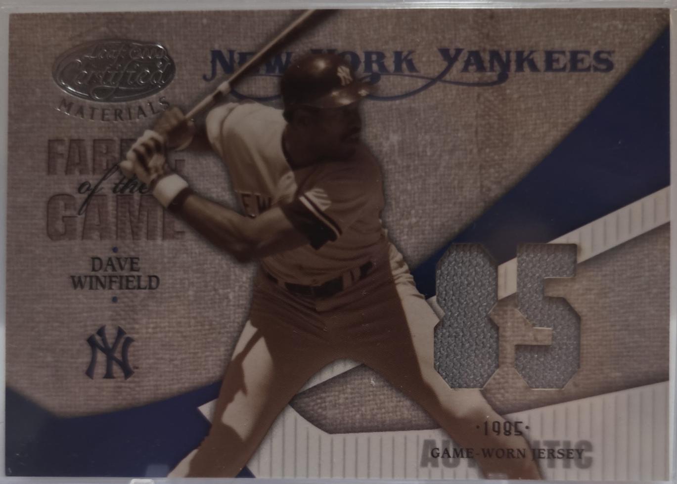 Dave Winfield [Stats] #FG-25