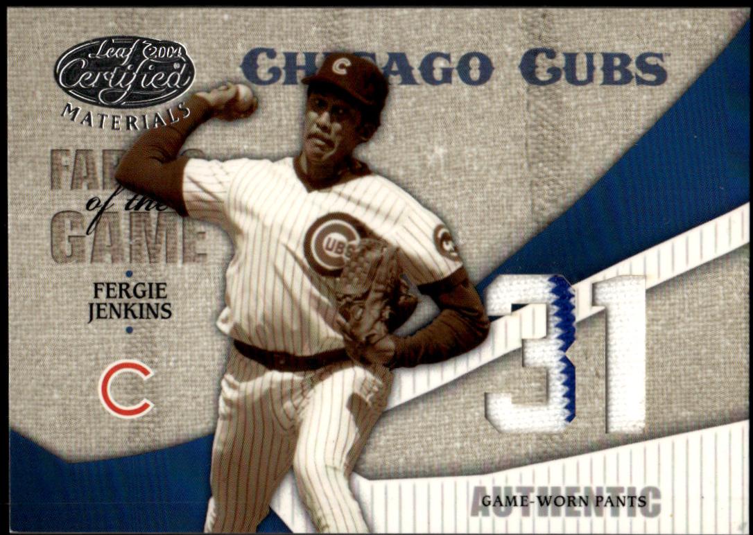 Fergie Jenkins [Jersey Number] #FG-42