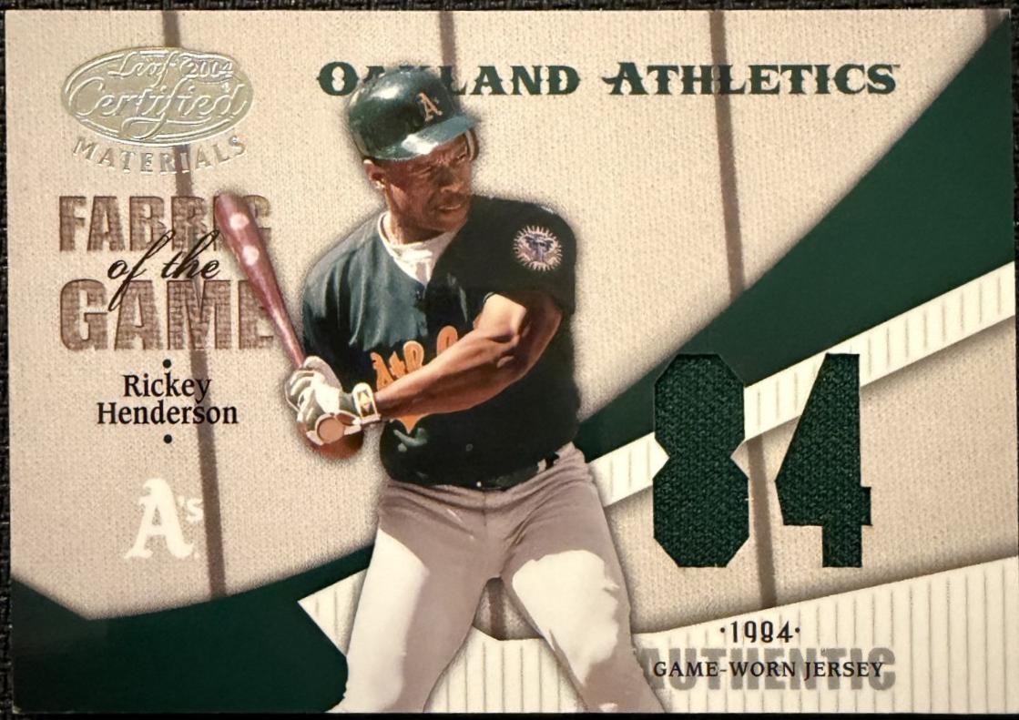 Rickey Henderson #FG-98