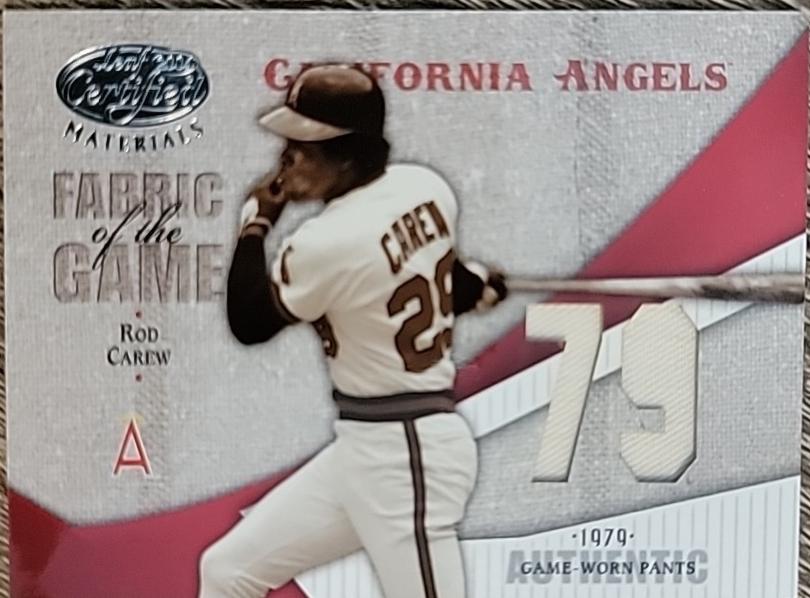 Rod Carew [Jersey Number] #FG-102