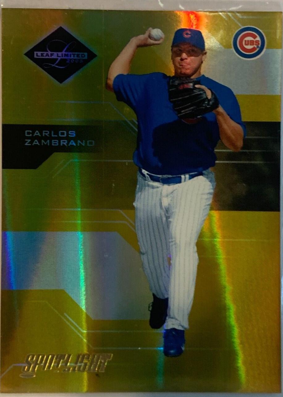 Carlos Zambrano [Gold] #108