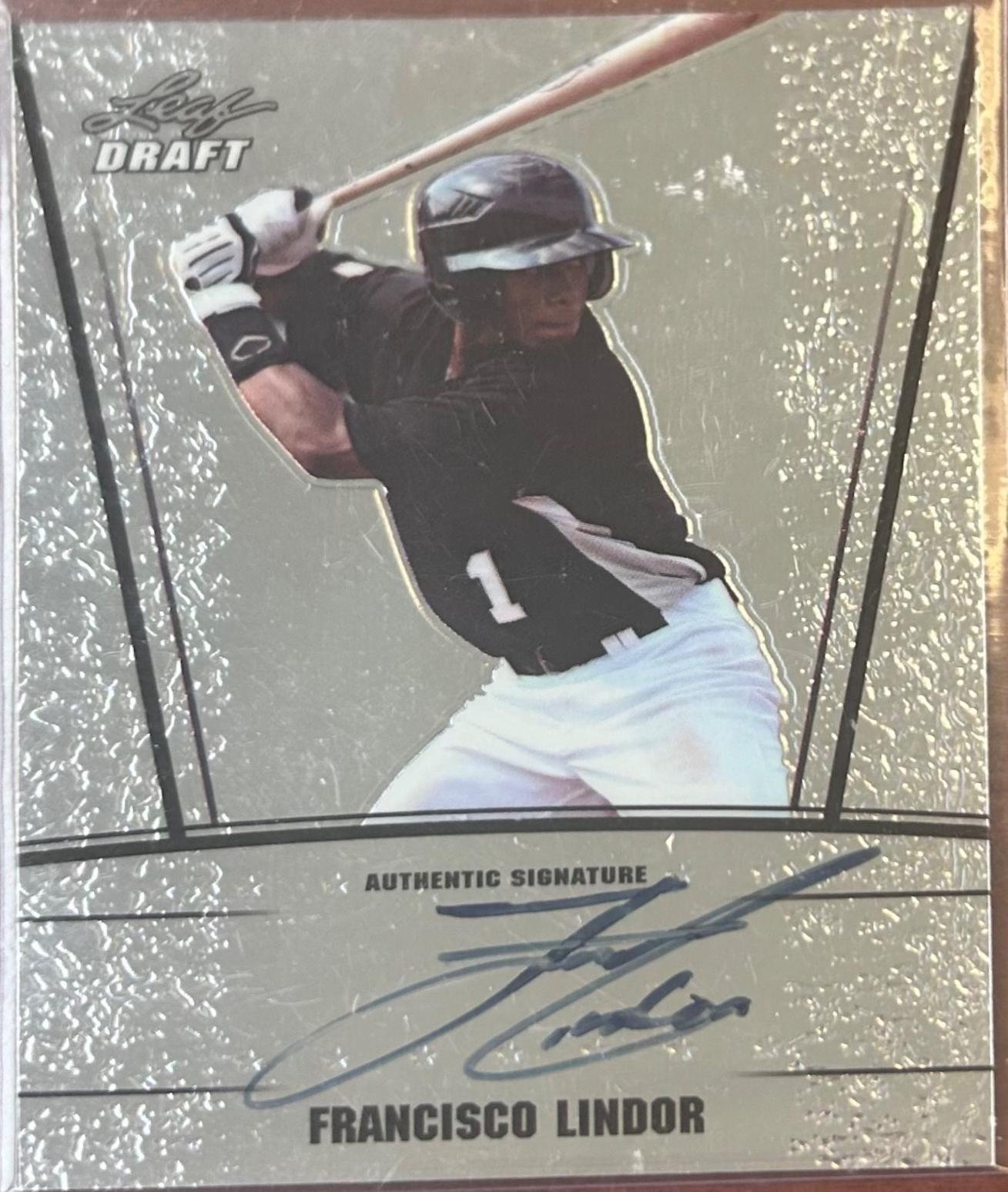 Francisco Lindor [Autograph] #FL1